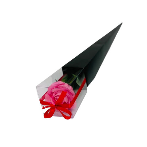Picture of SOAP ROSES PINK - SCENTED PETALS THAT TRANSFOREM INTO THE SO